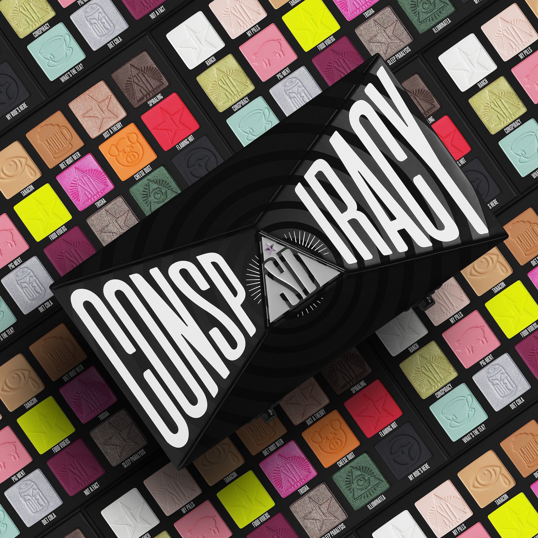 Shane Dawson X Jeffree Star Cosmetics Conspiracy Palette  Jeffree Star X Shane Dawson Conspiracy Eyeshadow Palette Discontinued Makeup display picture 1